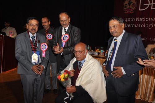  Professor K C Kandhari Foundation Award (Highest award by Indian Association of Dermatologists Venereologists and Leprologists of India)